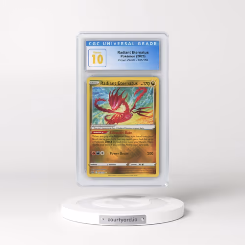 2022 Crown Zenith #105/159 Radiant Eternatus - Holo (CGC 10 PRISTINE)