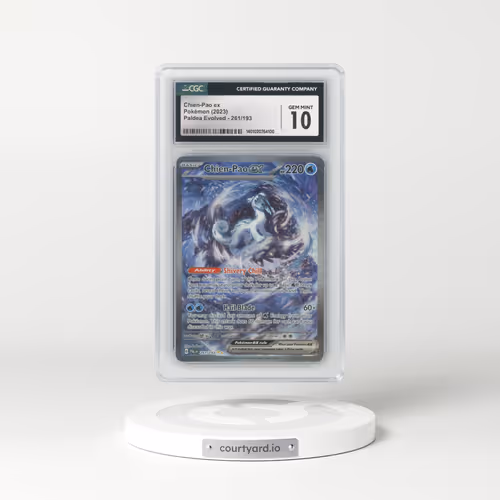 2023 Paldea Evolved - PAL EN #261/193 Chien-Pao ex - Special Illustration Rare (CGC 10 GEM MINT)