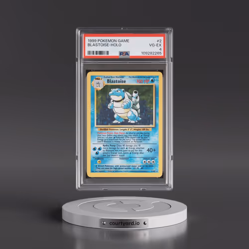 1999 Pokémon Game #2 Blastoise - Holo (PSA 4 VG-EX)