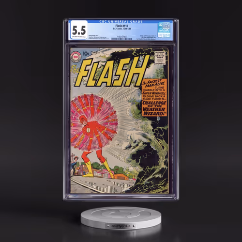 Flash #110 CGC 5.5 Off-white to White Pages (DC Comics, 12/59-1/60)