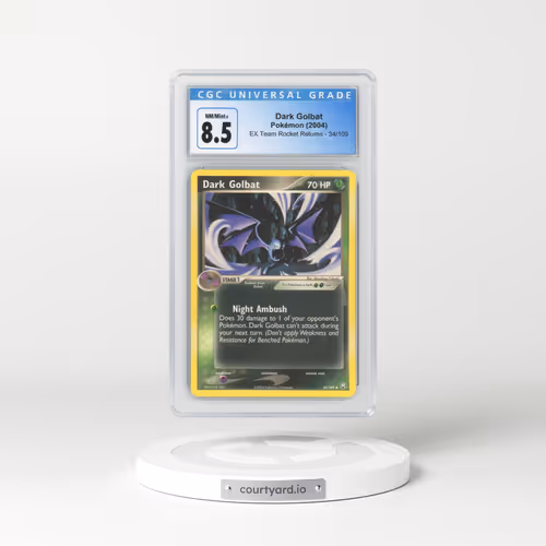 2004 EX Team Rocket Returns #34/109 Dark Golbat (CGC 8.5 NM-MT+)