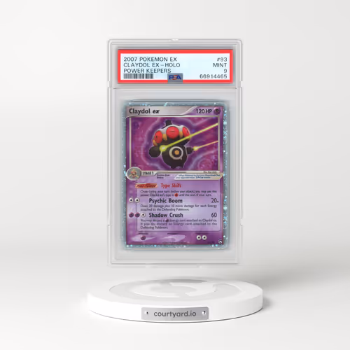2007 Pokémon EX Power Keepers #93 Claydol EX - Holo Holo (PSA 9 MINT)