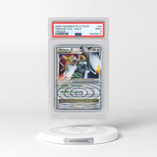 2009 Pokémon Platinum Arceus #94 Arceus LV.X - Holo (PSA 9 MINT)
