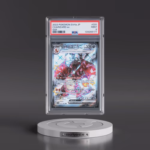 2023 Pokémon Sv4a-Shiny Treasure EX #331 Charizard EX - Holo Ssr (PSA 9 MINT)