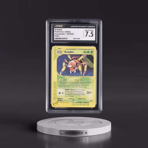 2003 Aquapolis #H3/H32 Ariados - Holo (CGC 7.5 NM+)