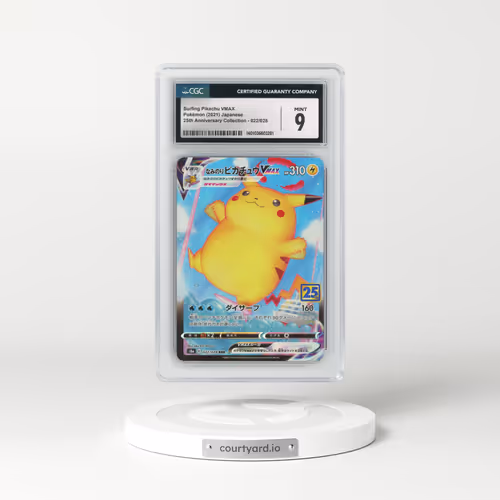 2021 25th Anniversary Collection #022/028 Surfing Pikachu VMAX - Holo (CGC 9 MINT)