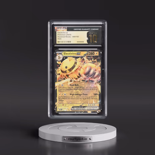 2025 Destined Rivals - DRI EN #069/182 Electivire ex - Holo (CGC 10 PRISTINE)