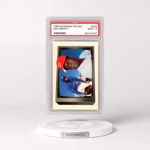 1989 Bowman Tiffany #259 Ken Griffey (PSA 9 MINT)