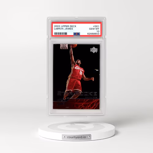 2003 Upper Deck #301 LeBron James (PSA 10 GEM MINT)