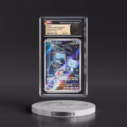 2023 Pokémon Sv2p-Snow Hazard #074 Eiscue - Art Rare (CGC 10 PRISTINE)