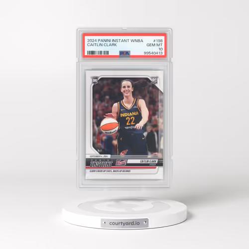 2024 Panini Instant WNBA #198 Caitlin Clark (PSA 10 GEM MINT)