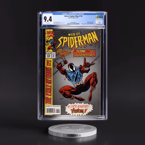 Web of Spider-Man #118 CGC 9.4 White Pages (Marvel Comics, 11/94) - Universal