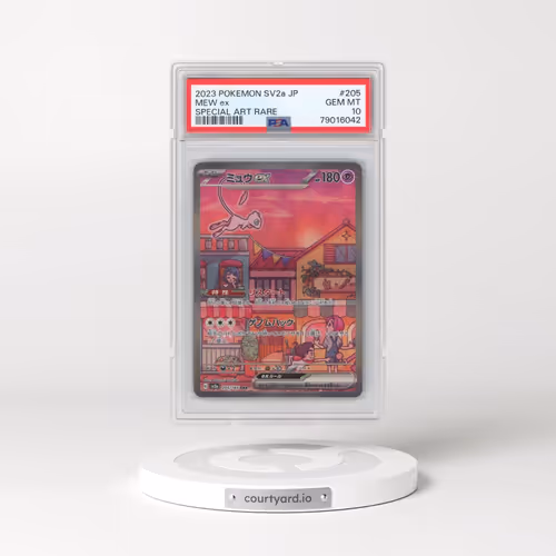 2023 Pokémon Sv2a-Pokemon 151 #205 Mew EX - Holo Special Art Rare (PSA 10 GEM MINT)