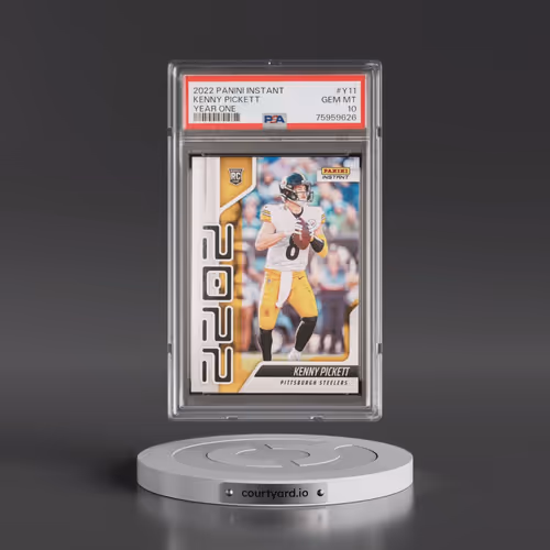 2022 Panini Instant Year One #Y11 Kenny Pickett (PSA 10 GEM MINT)