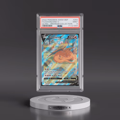 2022 Pokémon Swsh Black Star Promo #260 Charizard V - Holo Full Art Sword & Shield Ultra-Premium Col
