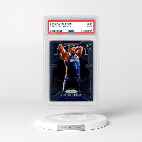 2019 Panini Prizm #248 Zion Williamson (PSA 9 MINT)