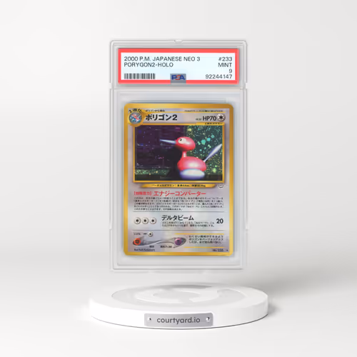 2000 Pokémon Neo 3 #233 PORYGON2 - Holo (PSA 9 MINT)