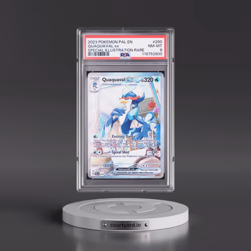 2023 Pokémon Pal EN-Paldea Evolved #260 Quaquaval EX - Holo Special Illustration Rare (PSA 8 NM-MT)