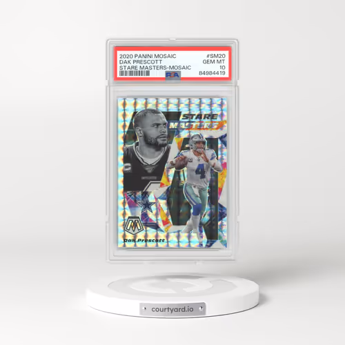 2020 Panini Mosaic Stare Masters #SM20 Dak Prescott - Mosaic (PSA 10 GEM MINT)