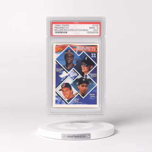 1994 Topps #158 SS Prospects - Miller/Wilson/Jeter/Neal (PSA 9 MINT)