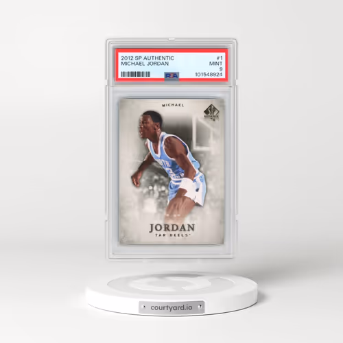 2012 SP Authentic #1 Michael Jordan (PSA 9 MINT)