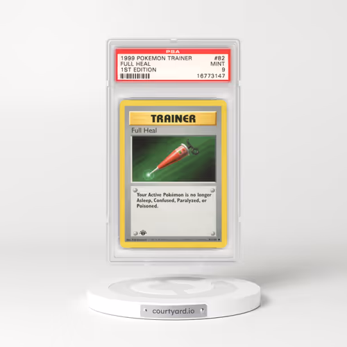 1999 Base Set #82 Full Heal - 1st Edition 1st Edition (PSA 9 MINT)