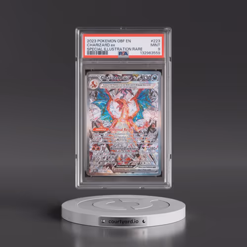 2023 Pokémon Obf EN-Obsidian Flames #223 Charizard EX - Holo Special Illustration Rare (PSA 9 MINT)