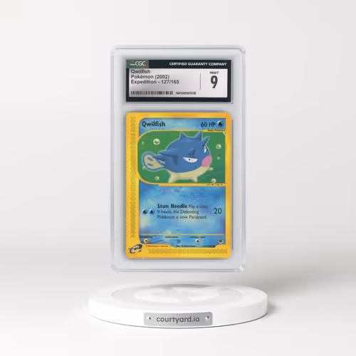 2002 Expedition #127/165 Qwilfish (CGC 9 MINT)