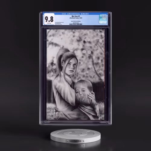 We Live #1 CGC 9.8 White Pages (AfterShock Comics, 10/20) - Universal Comic Mint Sketch Edition