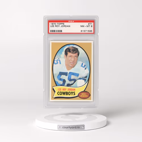 1970 Topps #71 Lee Roy Jordan (PSA 8 NM-MT)