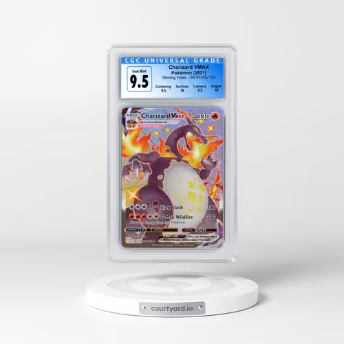 2021 Shining Fates #SV107/SV122 Charizard VMAX - Shiny Vault Holo (CGC 10 GEM MINT)
