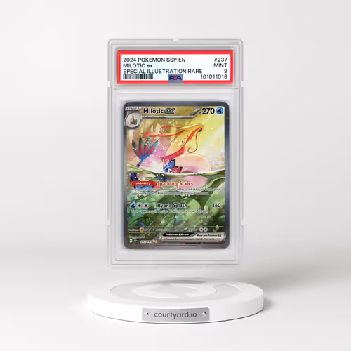 2024 Pokémon Ssp EN-Surging Sparks #237 Milotic EX - Holo Special Illustration Rare (PSA 9 MINT)