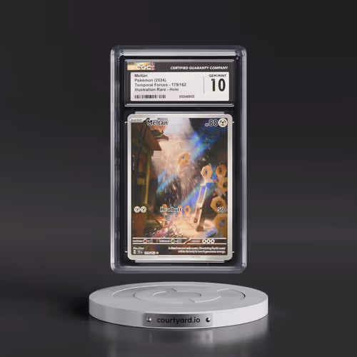 2024 Pokémon Tef EN-Temporal Forces #179 Meltan - Illustration Rare (CGC 10 GEM MINT)