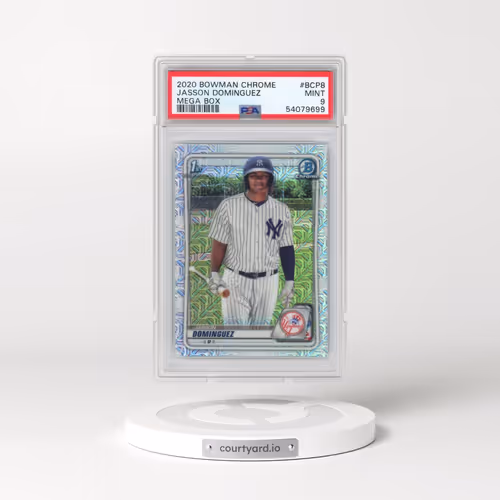 2020 Bowman Chrome Mega Box #BCP8 Jasson Dominguez (PSA 9 MINT)