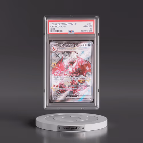 2023 Pokémon Sv4a-Shiny Treasure EX #331 Charizard EX - Holo Ssr (PSA 10 GEM MINT)