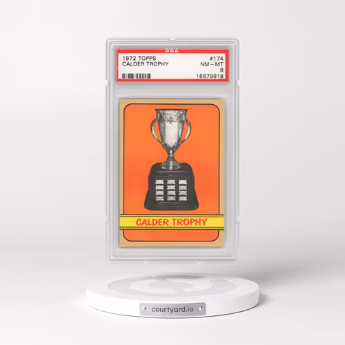 1972 Topps #174 Calder Trophy (PSA 8 NM-MT)