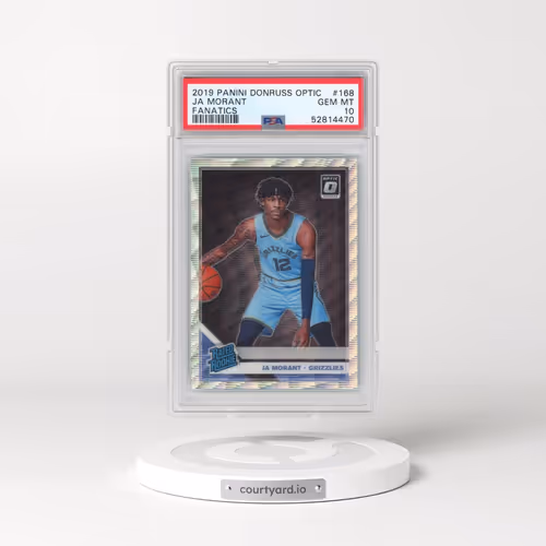 2019 Panini Donruss Optic #168 Ja Morant - Fanatics (PSA 10 GEM MINT)