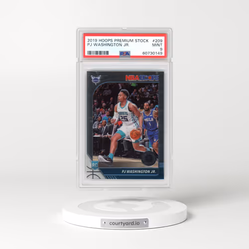 2019 Panini Hoops Premium Stock #209 PJ Washington Jr. (PSA 9 MINT)
