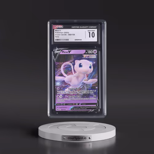 2023 Crown Zenith #060/159 Mew V - Holo (CGC 10 GEM MINT)