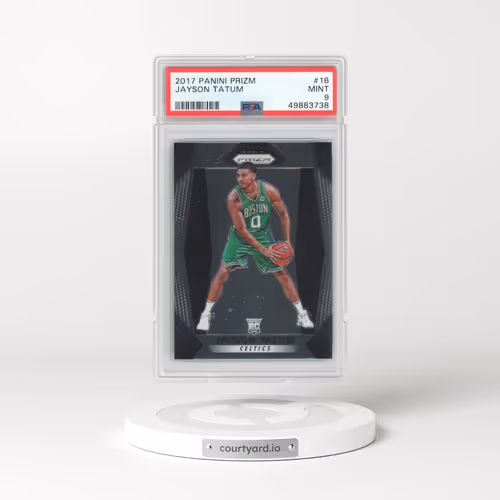 2017 Panini Prizm #16 Jayson Tatum (PSA 9 MINT)
