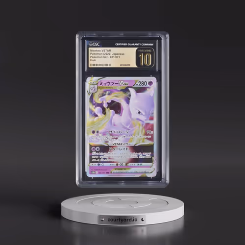 2022 Pokémon GO #031/071 Mewtwo VSTAR - Holo (CGC 10 PRISTINE)