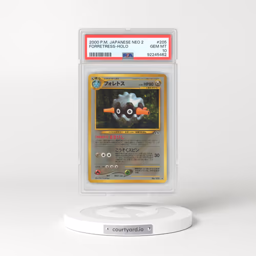 2000 Pokémon Neo 2 #205 Forretress - Holo (PSA 10 GEM MINT)