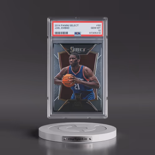 2014 Panini Select #90 Joel Embiid (PSA 10 GEM MINT)