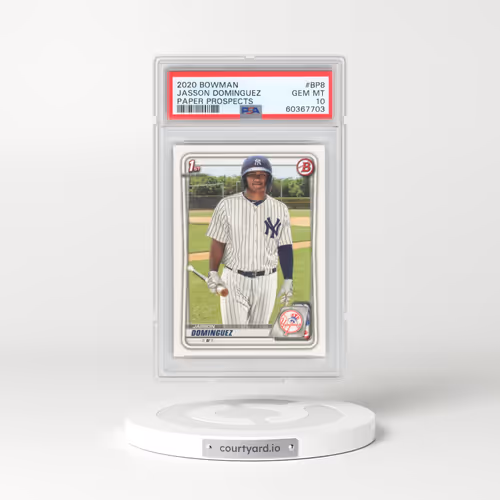 2020 Bowman Paper Prospects #BP8 Jasson Dominguez (PSA 10 GEM MINT)