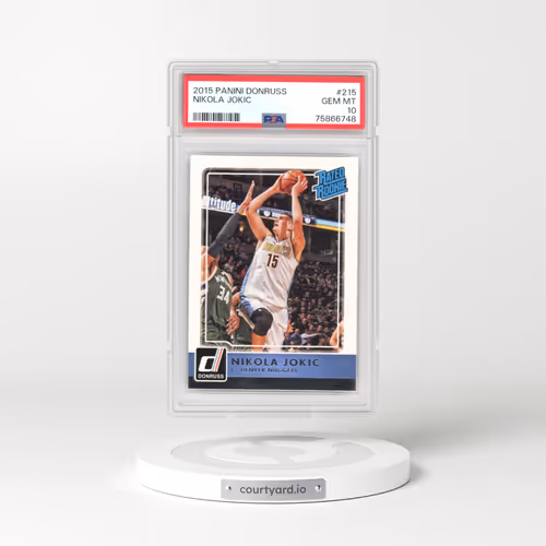 2015 Panini Donruss #215 Nikola Jokic (PSA 10 GEM MINT)