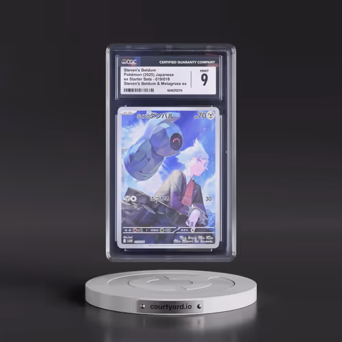 2025 Pokémon Sv0d-EX Starter Set Steven's Beldum & Metagross EX #019 Steven's Beldum (CGC 9 MINT)