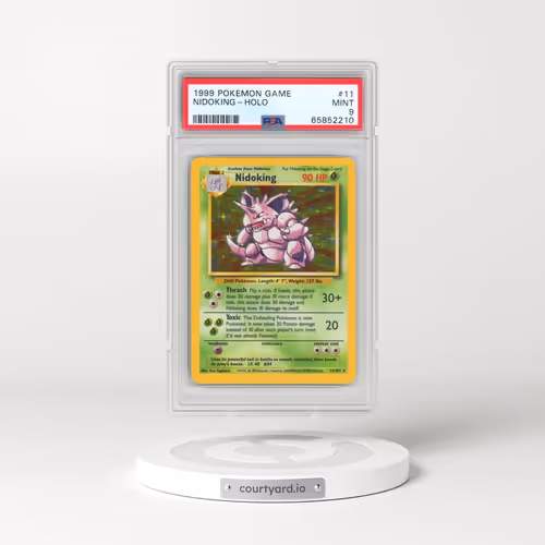 1999 Pokémon Game #11 Nidoking - Holo (PSA 9 MINT)