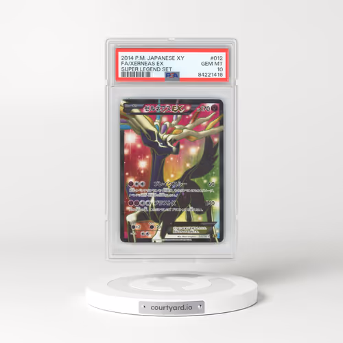 2014 Pokémon XY Super Legend Set #012 Xerneas EX - Holo Full Art (PSA 10 GEM MINT)