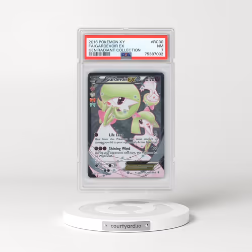 2016 Pokémon XY Generations Radiant Collection #RC30 Gardevoir EX - Holo Full Art (PSA 7 NM)
