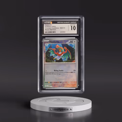 2024 Prismatic Evolutions - PRE EN #089/131 Hawlucha - Master Ball Holo (CGC 10 GEM MINT)